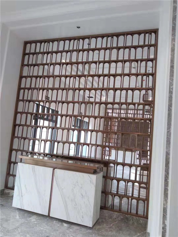 成都不銹鋼屏風(fēng)-東湖國(guó)際售樓部